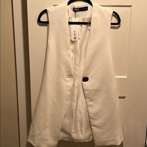 NWT Zara longline vest